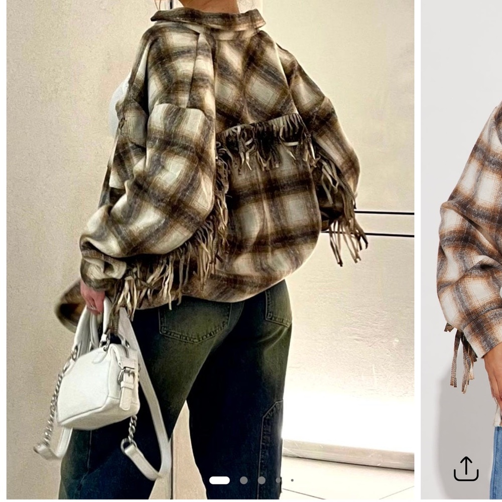 Fringe flannel